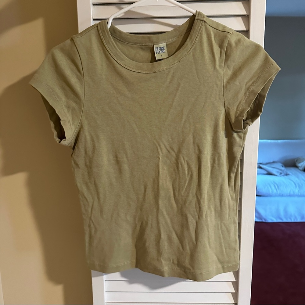 Flore Flore Car Shirt - Khaki in Small
